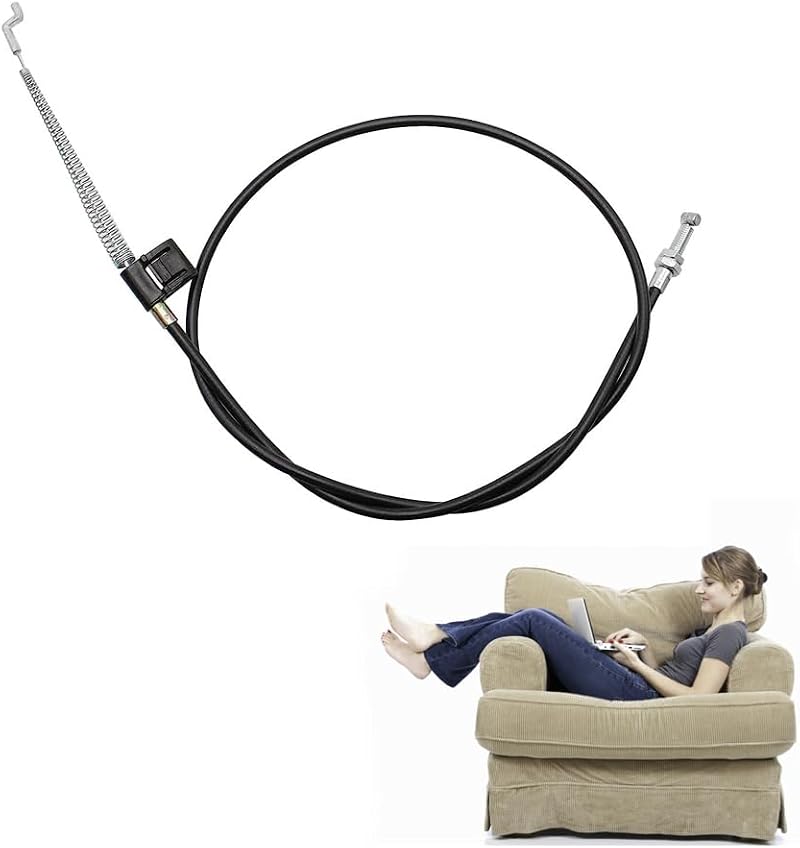 Gunwon 1 Pcs Replacement Metal Recliner Cable Universal Chair Cable