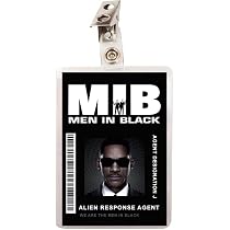 Amazon.com : MIB Men in Black Agent K ID Badge : Office Products