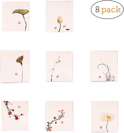 Eupaja Biglietto Di Auguri Creativo Classico Stile Cinese Bianco Semplice Messaggio Fai Da Te Pieghevole Compleanno Natale Capodanno Auguri Buon Compleanno Condoglianze Ringraziamento Set Di 8 Amazon It Cancelleria E Prodotti Per Ufficio