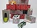 Simply Baked Treasure Box Advent Calendar, Large, Red and Silver Pattern, Heirloom Quality, 2