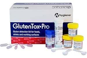 Hygiena GlutenTox Pro Gluten Detection Kit for Foods, Beverages, and Surfaces (25 Tests)