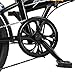 Folding Bike for Adults Men and Women 7 Speed Lightweight Mini Folding Bike with V Brake (with Rear Rack)thumb 3