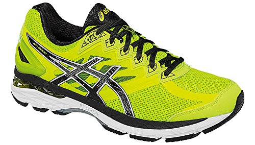ASICS Men's Gt-2000 4 Running Shoe, Safety Yellow/Onyx/Carbon, 10.5 M US
