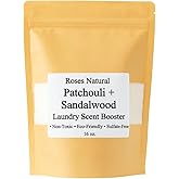 Laundry Scent Booster, Patchouli + Sandalwood, 16oz, Plant-Based, Non-Toxic | Essential Oil Scented, Sulfate-Free, Non-Toxic, In-Wash Fragrance Enhancer, Made in the USA