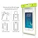 FRiEQ Universal Waterproof Case Bag for Outdoor Activities - Waterproof bag for Apple iPhone 6S, 6S Plus, Galaxy S6, IPX8 Certified to 100 Feet (Green)