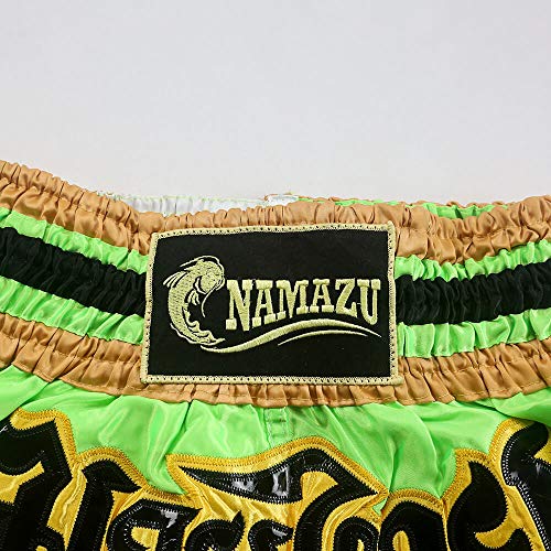 image for NAMAZU Muay Thai Shorts for Men and Women, High Grade MMA Gym Boxing K