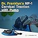 Dr. Franklyn's Posture Neck Exerciser Cervical Spine Hydrator Pump || Ultimate Pain Relief Remedy for Stiffness, Relieves Neck Pain, Neck Curve Restorer/Corrector- Chiropractic Neck Support