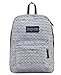 JanSport SuperBreak Backpack (White Urban Optical)