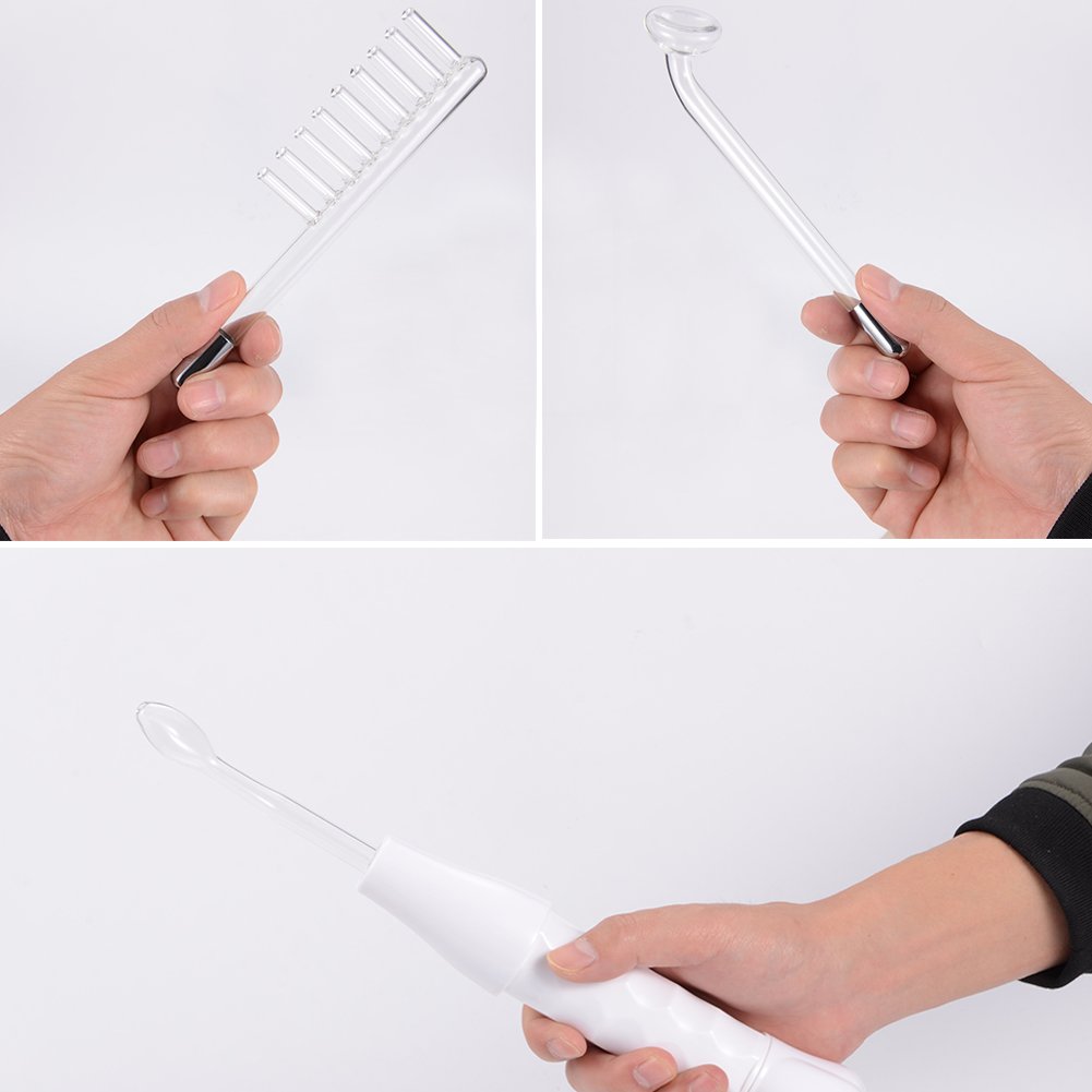 High Frequency Machine, APREUTY Portable Handheld High Frequency Skin Tightening Acne Spot Wrinkles Remover Beauty Therapy Puffy Eyes Body Care Facial Machine: Beauty