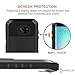 seacosmo Protective Case Compatible with Galaxy S6 Edge, Full Body Military Rugged Heavy Duty Cover Shockproof Dual Layer Bumper Case(Without Screen Protector), Black