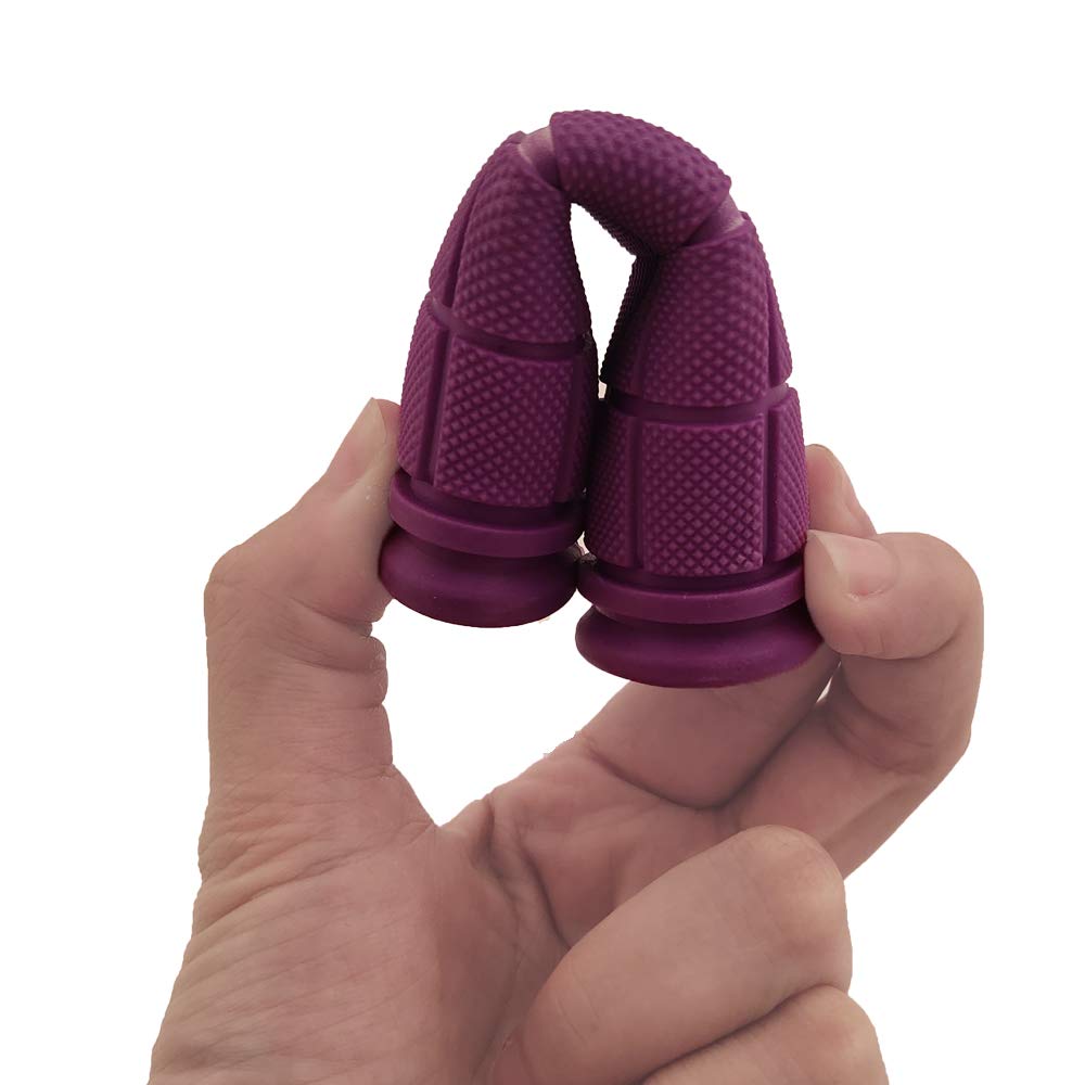 Bike Handlebar Grips, MSDADA Non-Slip Soft Rubber Bicycle Handle Grips For BMX MTB Scooter Kids Bike Mountain Road Bike Boys Girls Bike(Yellow