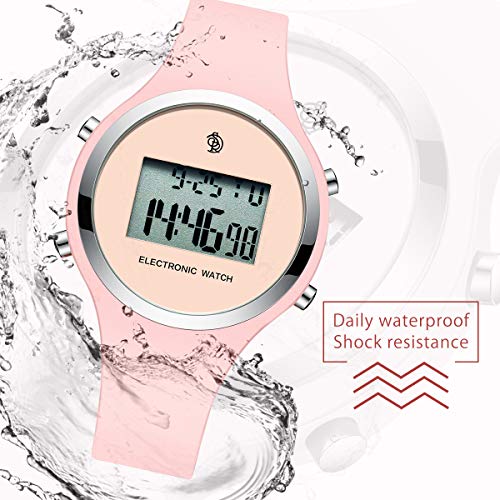 5 Digital+Elegant+Waterproof+Stopwatch+Functional
