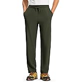 Rdruko Men's Sweatpants Lightweight Quick Dry Workout Joggers Running Gym Athletic Track Pants with Pockets