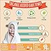 Jinee Organic Hooded Baby Towel - Ultra Soft Natural Bamboo Towels with Hood for Boy, Girl, Infant, Newborn or Toddlers - Keeps Your Little One Dry & Warm - Hypoallergenic, Antibacterial, 35” x 35”