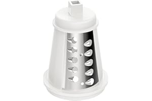 ANTOBLE Shred Cone for Presto Regular Salad Shooter Models 02910 02980, Cheese Grater Replacement Parts for Shredding Cheese, Vegetables and Fruits (Square Plug)