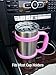 F-32 Handle - 19 COLORS - 20oz Size - Compatible with 20 Oz YETI Tumbler Travel Mug (20OZ, PRETTY PINK)