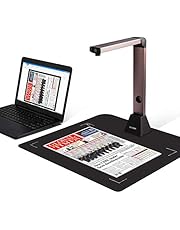 Document Camera & Scanner iOCHOW S1: High Definition 8MP Capture Size A3 Compatible with Windows SDK & Twain Multi-Language OCR USB Portable Doc Cam for Teachers’ Remote Teaching