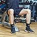 Vishusju Ankle Wrist Cuffs Neoprene Padded Straps D-Ring Glute Kickback for Cable Machines Legs Exercise Adjustable Fitness