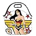 VIPbuy Waterproof Women Mens Kids Neoprene Thermal Insulated Lunch Bag Box Tote for School Work Outdoor , Comic Heroine Wonder Woman Pattern