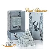 Magnetic balls Sculpture Set Develops Intelligence and Relieves Stress Fun and Creative Office Desk Set (216 Small Cubes - 0.2 Inches)