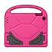 MENZO Kids Case for iPad 2 3 4, Light Weight Shockproof Handle Stand Kids Friendly Case for iPad 2, iPad 3rd Generation, iPad 4th Generation Tablet, Rose