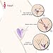 Bikini Trimmer Shaver for Women Privates Hair Shaver, LITOON Bikini Privates Shaving Stencil Female Privates Secret Intimate Shaping Tool (Heart)