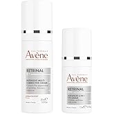 Avène Retrinal Intensive Multi-Corrective Cream, Retinal Face Cream Formulated with Retinaldehyde, Niacinamide & Hyaluronic Acid, Anti-aging Cream Visibly Reduces Wrinkles & Fine Lines, 1 Fl Oz