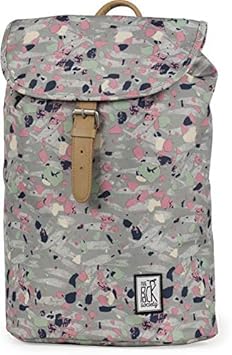 The Pack Society Backpack Grey Speckles Allover Rucksack Grau