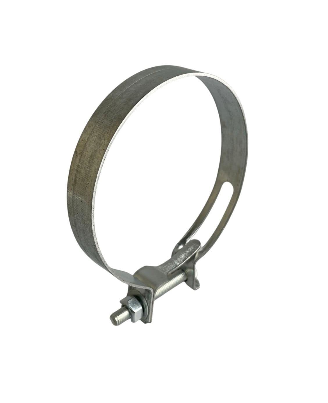 Boltza® Exhaust Band Clamp Zinc Plated Mild Steel Clip (20mm Bandwidth) 79-87mm x4