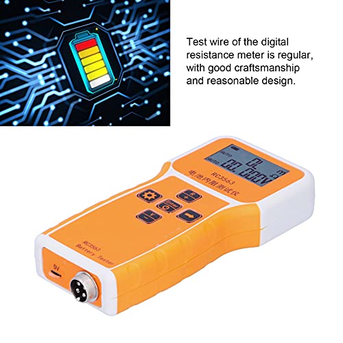 RC3563 Internal Resistance Tester Portable Electric Battery Vehicle Meter Kit LCD Display Digital Multimeter Tracer 4