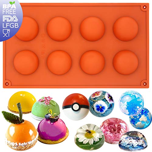 Rubber Baking Molds. Silicone Muffin & Cupcake Baking Pan Set (12 & 24