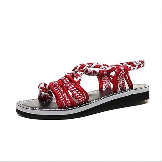 amazon ladies red sandals
