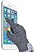 woogwin Womens Touch Screen Gloves Texting Winter Warm Fleece Lined Ladies Gloves (Fluff - Gray)