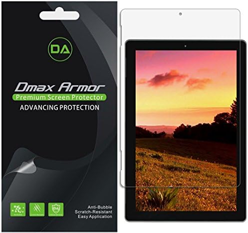 Dmax Armor [3-Pack] for Nextbook Ares 10A 10.1" Anti-Glare & Anti-Fingerprint Screen Protector