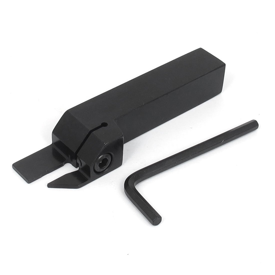 uxcell MGEHR1616-3 CNC Lathe External Grooving Tool Holder 16x100mm w Wrench