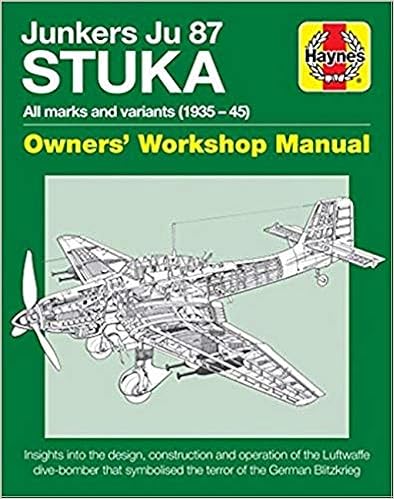 Junkers JU 87 Stuka Owners' Workshop Manual: All marks and variants (1935 - 45) (Haynes Manuals)