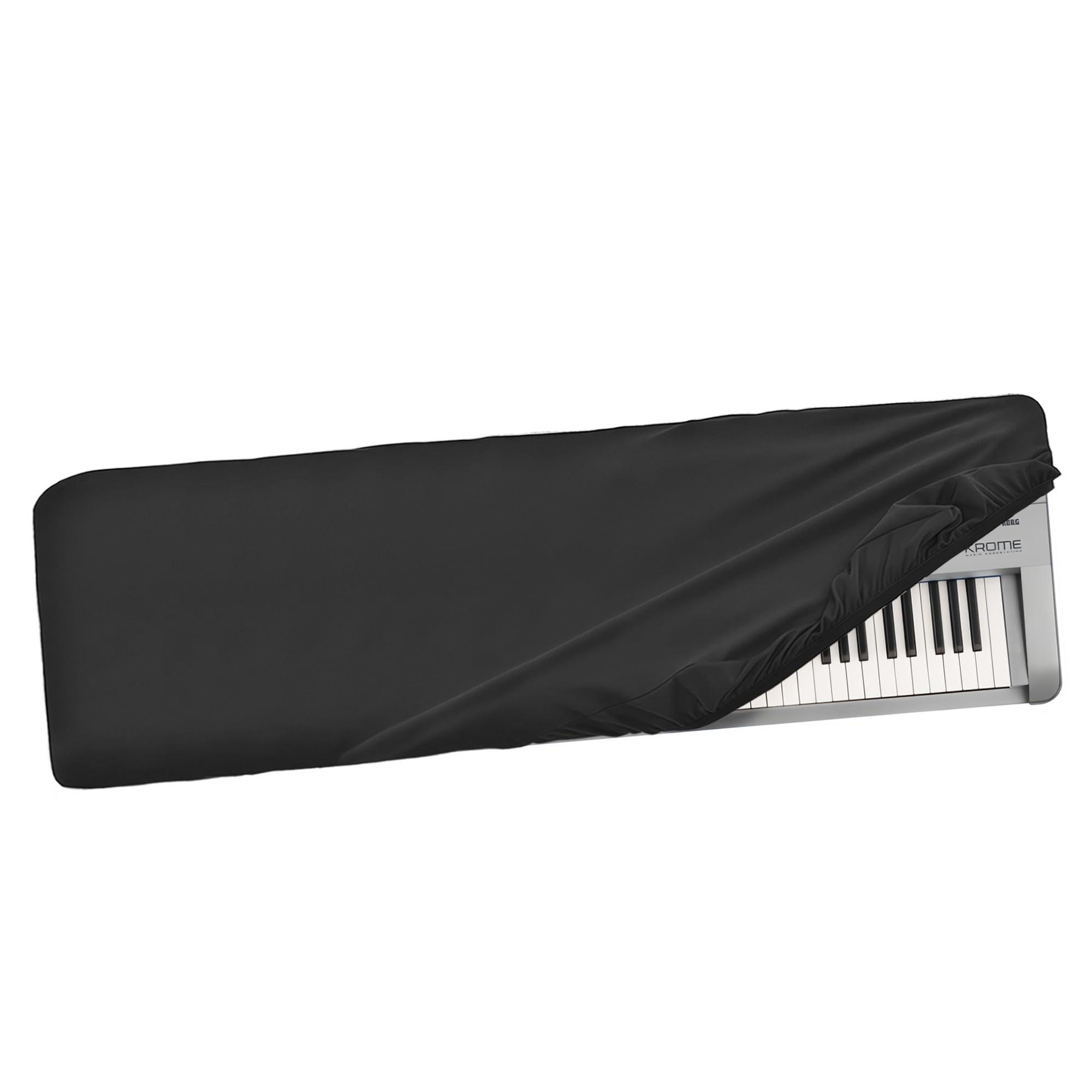 Musiin 88 keys piano keyboard dust cover, compatible with KORG KROME-88, KROSS 2-88, KROSS 88MB, KROME EX88, Deluxe Chinlon Dustproof & Anti-scratch, Silky Feel & Tailored Design