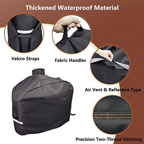 QuliMetal Grill Cover for Camp Chef 24 Pellet Grills, Model DLX 24