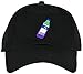 Lean Codeine Emoji Memes Embroidered Dad Hat Baseball Cap Polo Style Adjustable (Black)