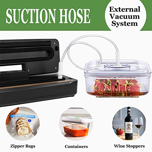 VICARKO Vacuum Sealer Machine, Automatic Food Sealer with Cutter for