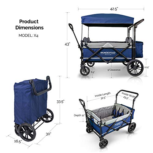 multi seat stroller wagon