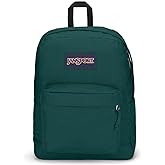 JanSport SuperBreak One Backpacks - Durable, Lightweight Bag with 1 Main Compartment, Front Utility Pocket with Built-in Organizer - Premium Backpack - Deep Juniper