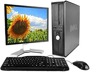 Dell OptiPlex Intel Core 2 Duo 2.1GHz Processor, New 4GB Memory, 160GB Hard Drive, Windows Home Edition, 17