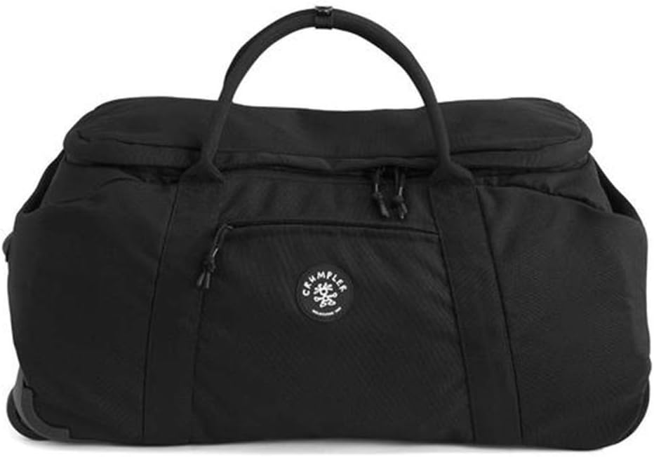 Crumpler The Spring Peeper with Wheels 21" Rolling Duffel (Black)