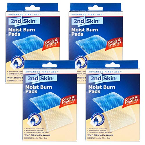 2nd Skin Moist Burn Pads 3 Inches X 4 Inches 3 Each (Pack of 4) Pricepulse 2nd Skin Moist Burn Pads 3 Inches X 4 Inches 3 Each (Pack of 4) Pricepulse