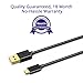 Micro USB Cable, Tronsmart [5 Pack] 20AWG Durable Charging Cable for Nexus, LG, Motorola, Android Smartphones (Black, 1ft x 1,3.3ft x 3,6ft x 1)