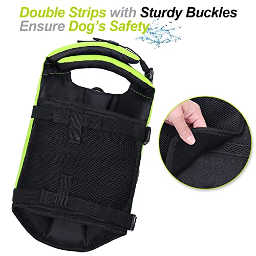 Vivaglory Dog Life Jackets with Extra Padding Pet Safety Vest for Dogs