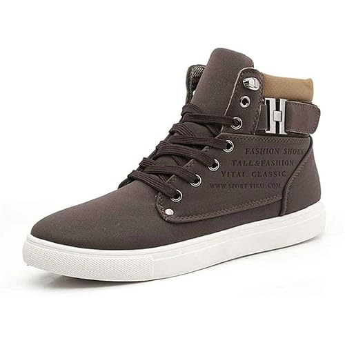 Männer stiefelmode warme Herbst Lederschuhe High Top Casual Schuhe