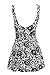 Sexyin Women's Swimdress Plus Size Swimwear Push up Bathing Suit