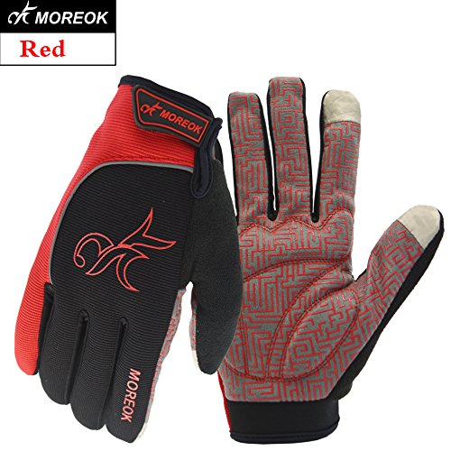 MOREOK Men & Women 3M Thinsulate Windproof Thermal Gloves & Winter Touch Screen Warm Gloves for Cycling,Riding,Running,Outdoor Sport